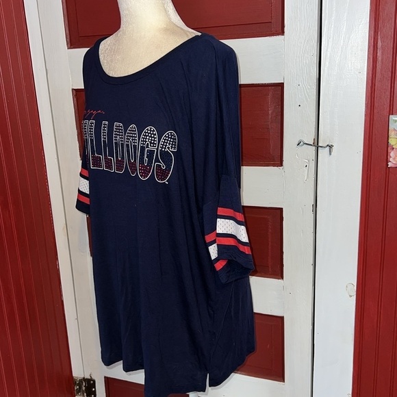 Women’s Gonzaga Washington State Bulldogs DAWGS Jersey Shirt Colosseum Size XXL - Picture 2 of 6